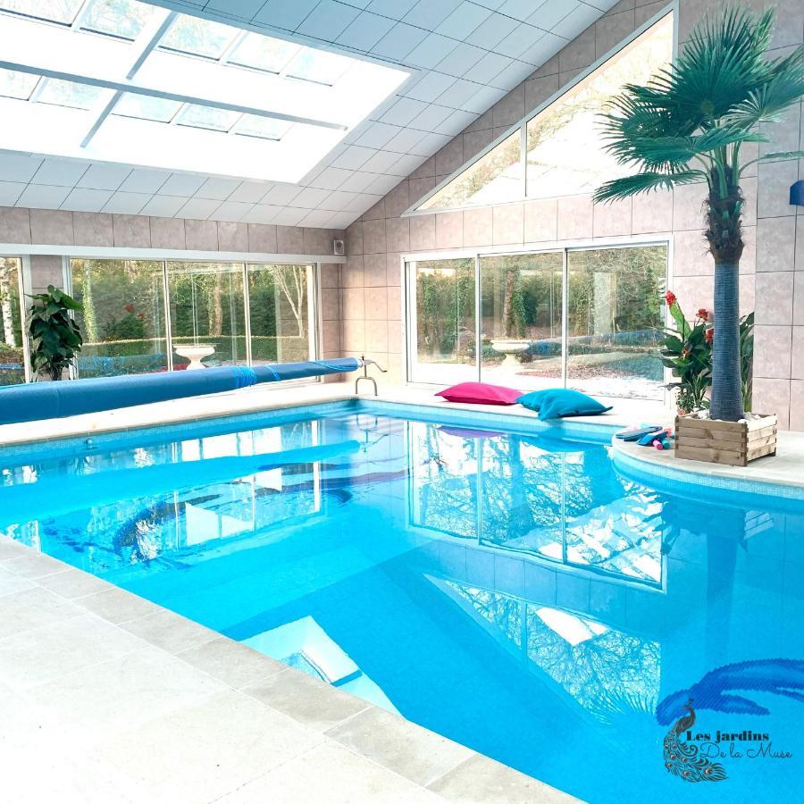 Les Jardins De La Muse, Piscine Couverte, Spa Et Fitness Basse-Goulaine Dış mekan fotoğraf