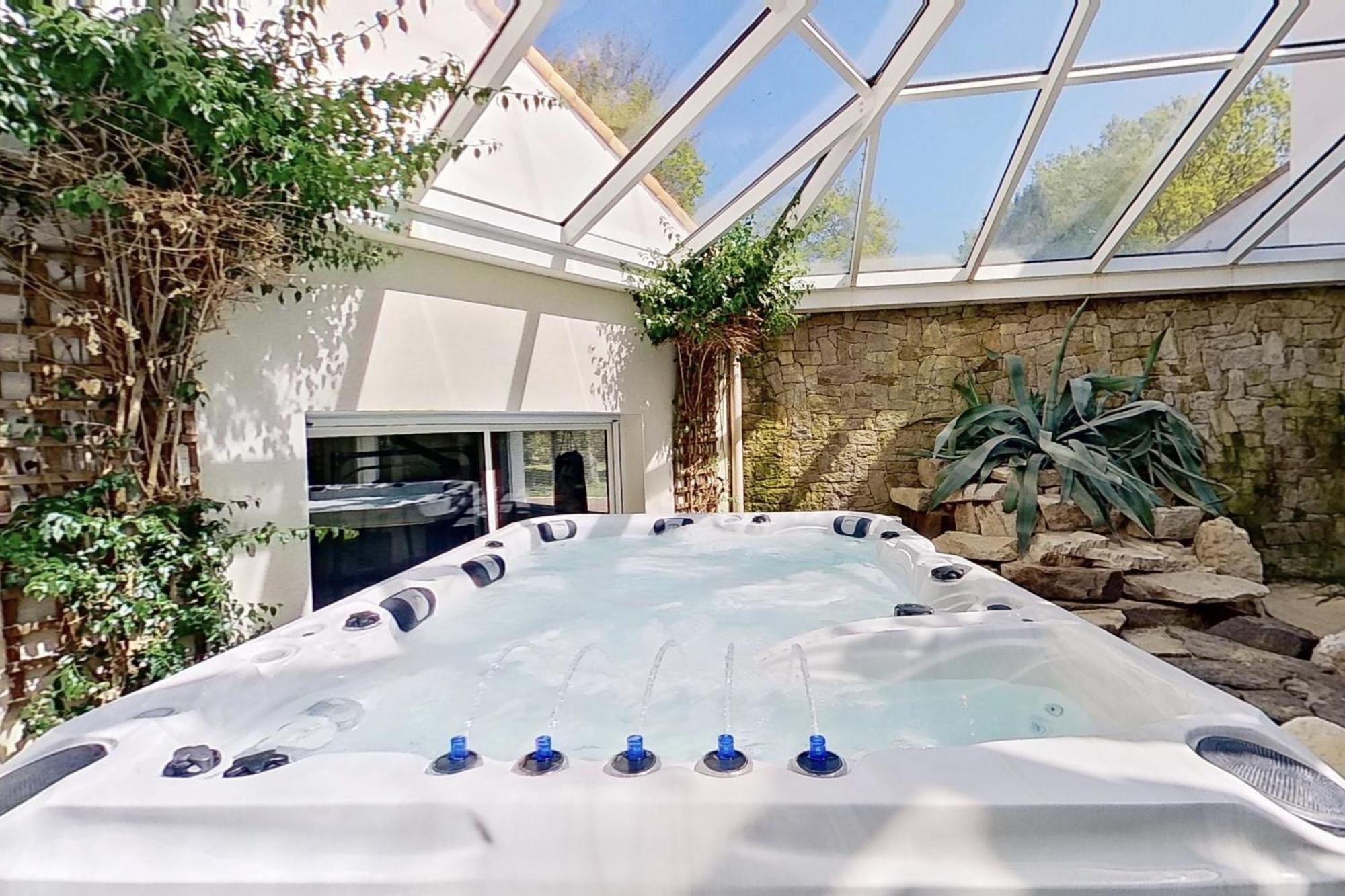 Les Jardins De La Muse, Piscine Couverte, Spa Et Fitness Basse-Goulaine Dış mekan fotoğraf
